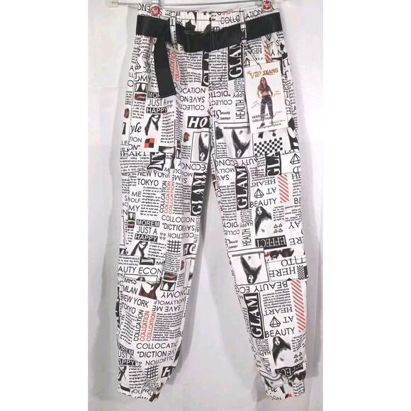 VIP jeans Women Versatile Collection Printed Sculpting Stretch Joggers Size 3x26 - Picture 1 of 9